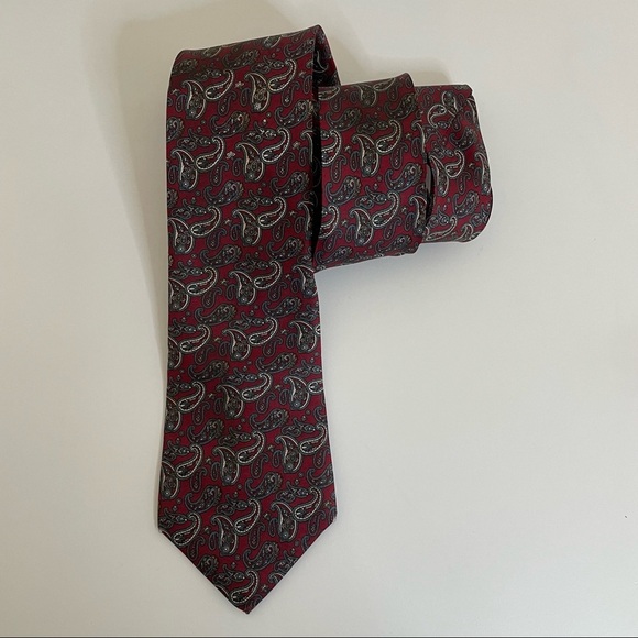 Vintage Christian Dior Tie Paisley Print - Picture 5 of 5